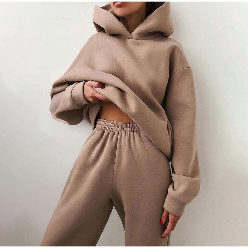Oversized Hoodie and Joggers Set