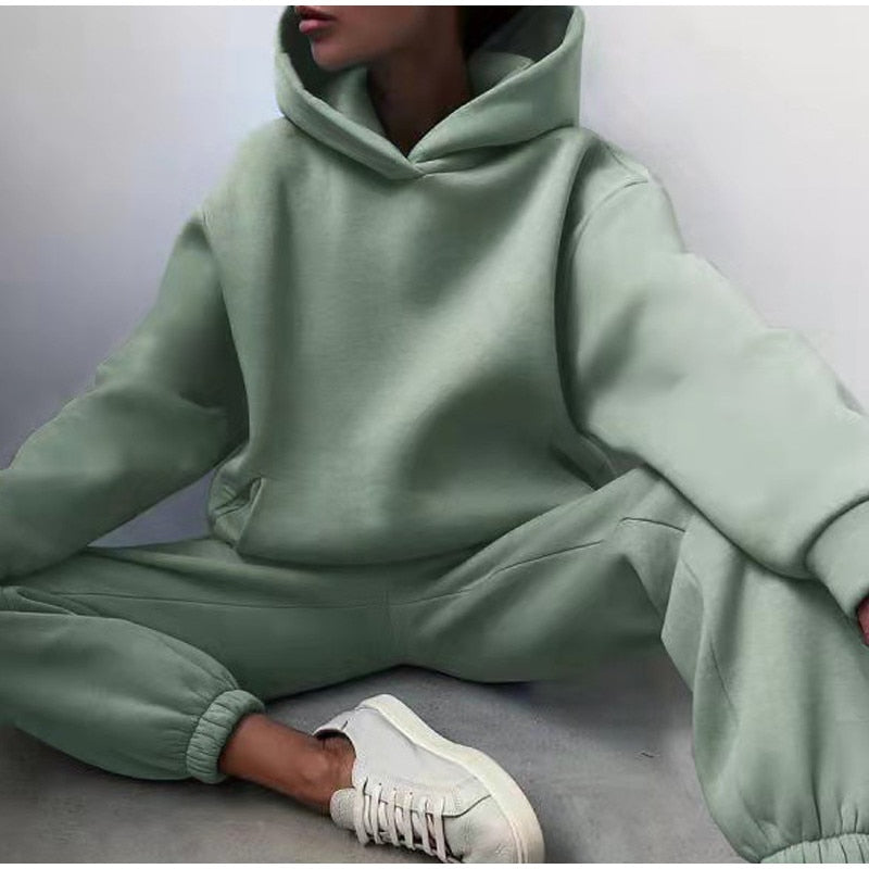 Oversized Hoodie and Joggers Set