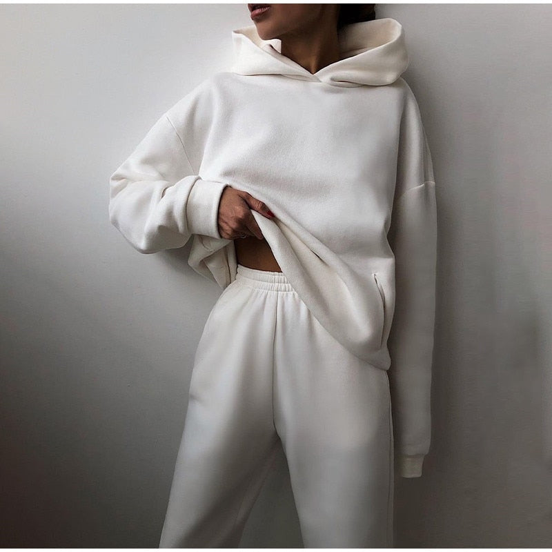 Oversized Hoodie and Joggers Set