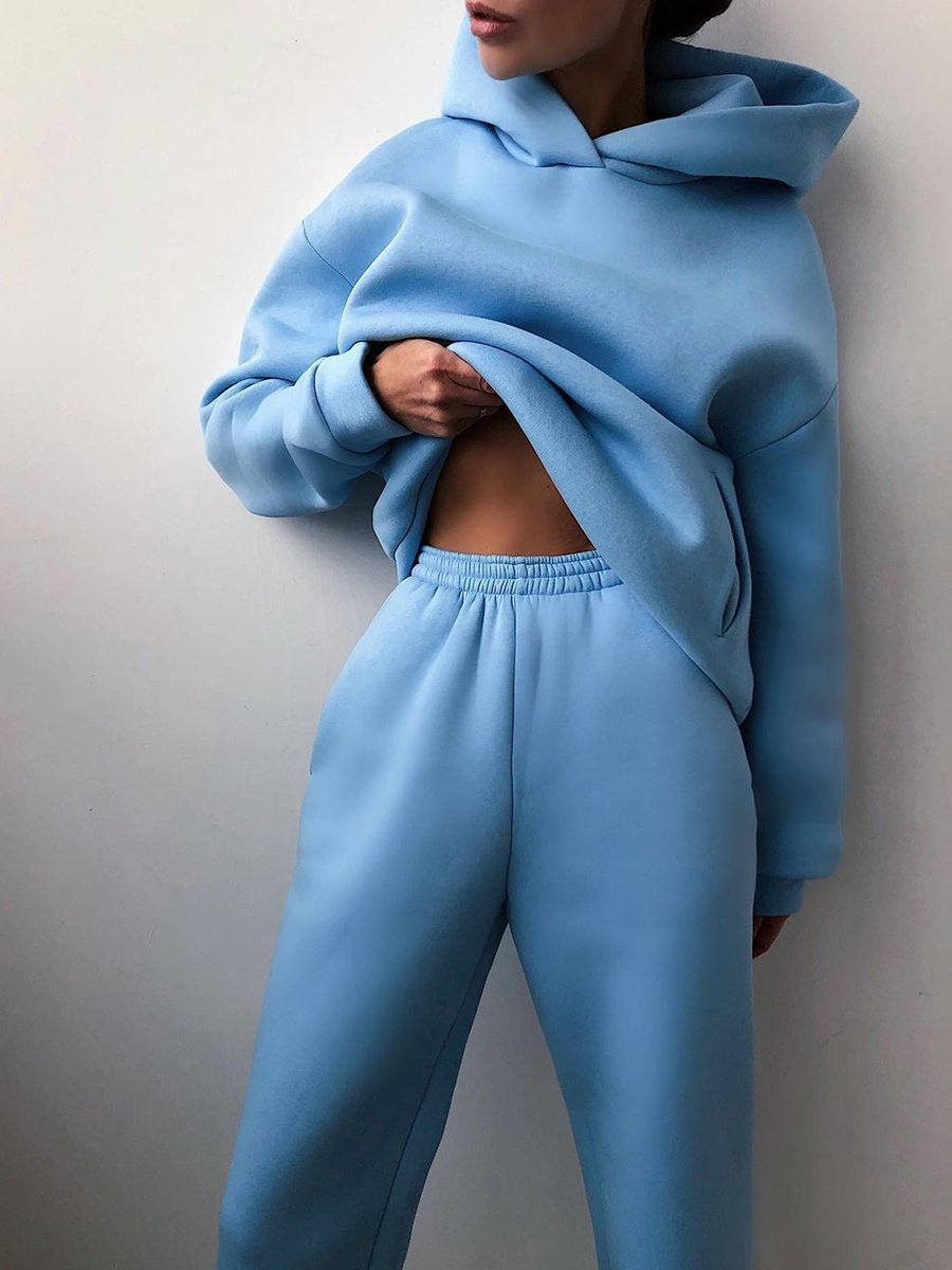 Oversized Hoodie and Joggers Set