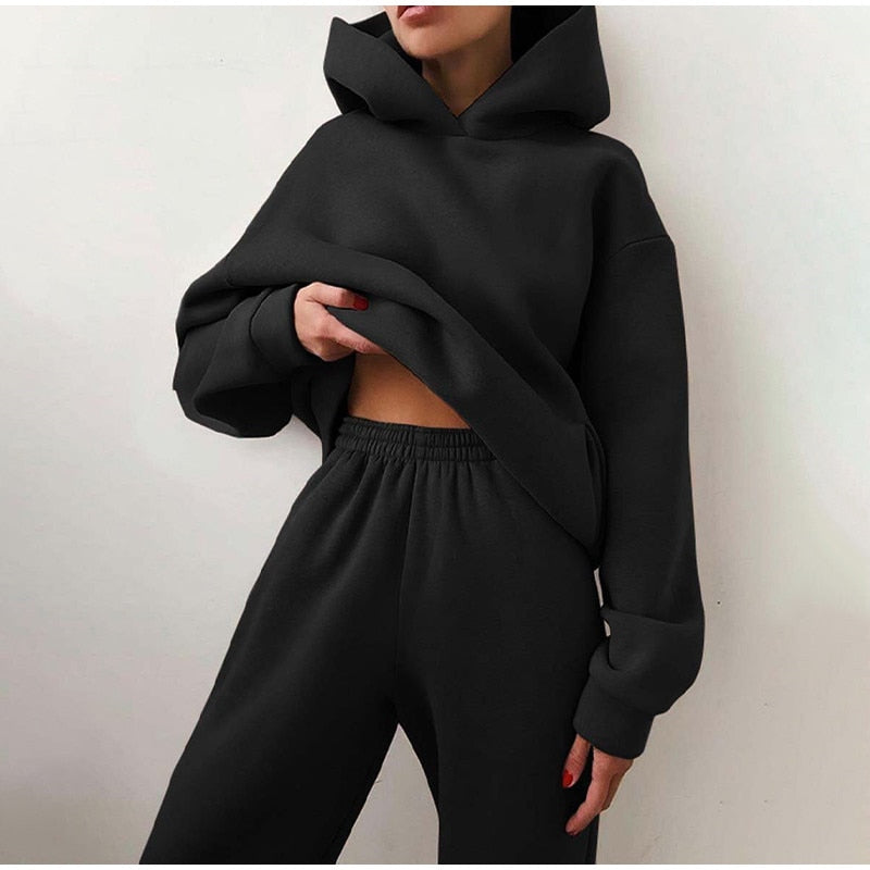 Oversized Hoodie and Joggers Set