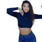 Tina Crossed Back Top